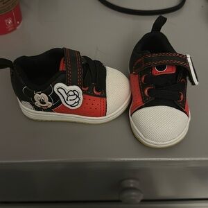 Toddler Boys size 2 Mickey shoes